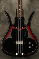 1967 Ampeg ASB-1 Scroll "DEVIL BASS" Cherry-Red restored by Bruce Johnson