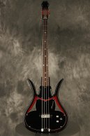 1967 Ampeg ASB-1 Scroll "DEVIL BASS" Cherry-Red restored by Bruce Johnson