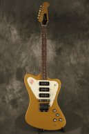 1966 Gibson non-reverse FIREBIRD III original rare custom color GOLDEN MIST POLY