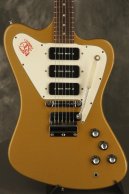 1966 Gibson non-reverse FIREBIRD III original rare custom color GOLDEN MIST POLY