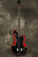 1966 Ampeg AEB-1 electric Horizontal "Scroll" Bass earliest features serial #019