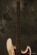 1962 Fender Jazz Bass OLYMPIC WHITE!!! SLAB BOARD!!! 3-knob