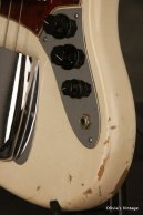 1962 Fender Jazz Bass OLYMPIC WHITE!!! SLAB BOARD!!! 3-knob