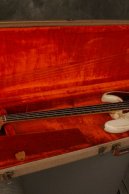 1962 Fender Jazz Bass OLYMPIC WHITE!!! SLAB BOARD!!! 3-knob