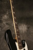1969 Fender Jazz Bass custom color BLACK!!! CLEAN