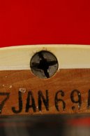 1969 Fender Jazz Bass custom color BLACK!!! CLEAN