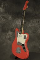 1965 Fender JAGUAR rare original custom color FIESTA RED!!! w/DOTS + BINDING!!!
