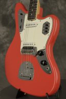 1965 Fender JAGUAR rare original custom color FIESTA RED!!! w/DOTS + BINDING!!!