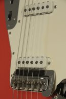 1965 Fender JAGUAR rare original custom color FIESTA RED!!! w/DOTS + BINDING!!!