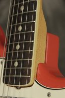 1965 Fender JAGUAR rare original custom color FIESTA RED!!! w/DOTS + BINDING!!!