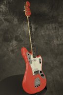 1965 Fender JAGUAR rare original custom color FIESTA RED!!! w/DOTS + BINDING!!!