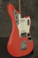 1965 Fender JAGUAR rare original custom color FIESTA RED!!! w/DOTS + BINDING!!!