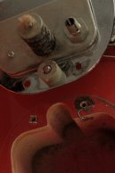 1965 Fender JAGUAR rare original custom color FIESTA RED!!! w/DOTS + BINDING!!!