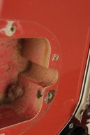 1965 Fender JAGUAR rare original custom color FIESTA RED!!! w/DOTS + BINDING!!!