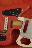 1965 Fender JAGUAR rare original custom color FIESTA RED!!! w/DOTS + BINDING!!!