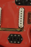 1965 Fender JAGUAR rare original custom color FIESTA RED!!! w/DOTS + BINDING!!!