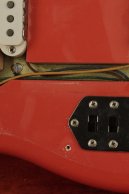 1965 Fender JAGUAR rare original custom color FIESTA RED!!! w/DOTS + BINDING!!!