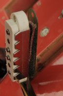 1965 Fender JAGUAR rare original custom color FIESTA RED!!! w/DOTS + BINDING!!!