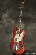 1969 Fender JAZZ BASS original custom color CANDY APPLE RED!!!