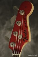 1969 Fender JAZZ BASS original custom color CANDY APPLE RED!!!