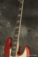 1969 Fender JAZZ BASS original custom color CANDY APPLE RED!!!