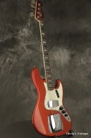 1969 Fender JAZZ BASS original custom color CANDY APPLE RED!!!