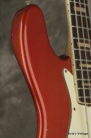 1969 Fender JAZZ BASS original custom color CANDY APPLE RED!!!