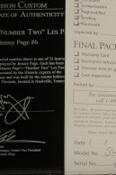 2010 Gibson Jimmy Page SIGNED + AGED '59 Les Paul Standard replica #6