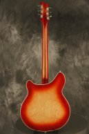 1967 Rickenbacker 375 FIREGLO crushed pearl inlay + CHECKERBOARD BINDING!!!