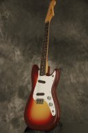 1962 Fender Duo-Sonic SLAB BOARD Shaded Sunburst/Maroonburst HANG TAG!