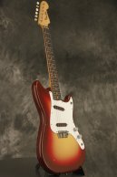 1962 Fender Duo-Sonic SLAB BOARD Shaded Sunburst/Maroonburst HANG TAG!