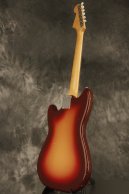 1962 Fender Duo-Sonic SLAB BOARD Shaded Sunburst/Maroonburst HANG TAG!