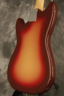 1962 Fender Duo-Sonic SLAB BOARD Shaded Sunburst/Maroonburst HANG TAG!