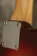 1962 Fender Duo-Sonic SLAB BOARD Shaded Sunburst/Maroonburst HANG TAG!