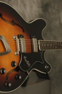 1960's Hagstrom VIKING Hollowbody Sunburst made in Sweden