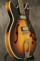 1960's Hagstrom VIKING 12-string Hollowbody Sunburst made in Sweden