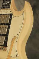 1961 Gibson Les Paul/SG Custom WHITE with Sideways Vibrola 