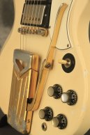 1961 Gibson Les Paul/SG Custom WHITE with Sideways Vibrola 