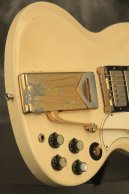 1961 Gibson Les Paul/SG Custom WHITE with Sideways Vibrola 