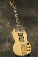 1961 Gibson Les Paul/SG Custom WHITE with Sideways Vibrola 