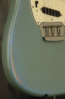 1964 Fender DUO-SONIC II Blue with '66 body CLAY DOTS + L-PLATE + '64 pickups