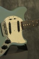 1964 Fender DUO-SONIC II Blue with '66 body CLAY DOTS + L-PLATE + '64 pickups