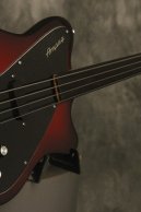 1968 Ampeg SSUB-1 unfretted/fretless SSB Cherry Red Bruce Johnson restored