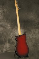 1968 Ampeg SSUB-1 unfretted/fretless SSB Cherry Red Bruce Johnson restored