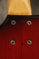 1968 Ampeg SSUB-1 unfretted/fretless SSB Cherry Red Bruce Johnson restored