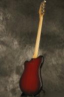 1968 Ampeg SSUB-1 unfretted/fretless SSB Cherry Red Bruce Johnson restored