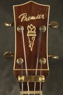 1959 Premier Multivox Scroll Bass E741 Ruby Red Mahogany/Brazilian Rosewood NECK