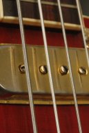 1959 Premier Multivox Scroll Bass E741 Ruby Red Mahogany/Brazilian Rosewood NECK