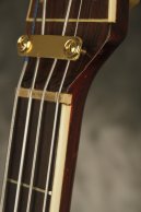 1959 Premier Multivox Scroll Bass E741 Ruby Red Mahogany/Brazilian Rosewood NECK