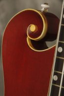 1959 Premier Multivox Scroll Bass E741 Ruby Red Mahogany/Brazilian Rosewood NECK